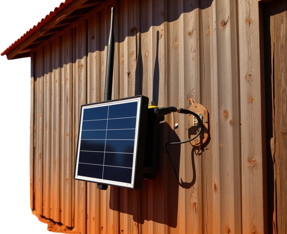 DOSnet Farming — 3 Connection Hubs + 1 Coverage Hub | Property Comms Kit